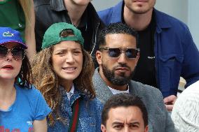 2025 French Open - Celebrities In Stands Day 9