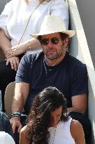 2025 French Open - Celebrities In Stands Day 9