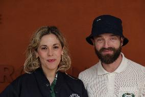2025 French Open - Celebrities At Village Day 9 NB