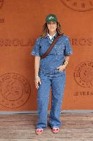 2025 French Open - Celebrities At Village Day 9 NB