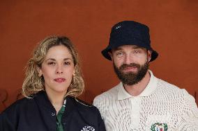 2025 French Open - Celebrities At Village Day 9 NB