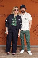 2025 French Open - Celebrities At Village Day 9 NB