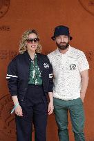 2025 French Open - Celebrities At Village Day 9 NB
