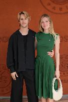 2025 French Open - Celebrities At Village Day 9 NB