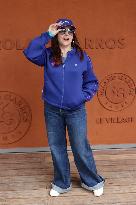 2025 French Open - Celebrities At Village Day 9 NB