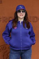 2025 French Open - Celebrities At Village Day 9 NB