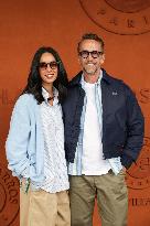2025 French Open - Celebrities At Village Day 9 NB