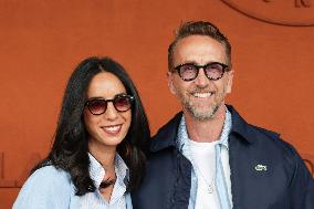 2025 French Open - Celebrities At Village Day 9 NB
