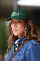 2025 French Open - Celebrities At Village Day 9 NB