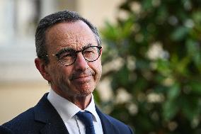 French PM Francois Bayrou meets party leaders in Paris - FA