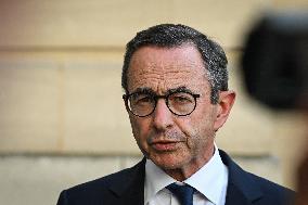 French PM Francois Bayrou meets party leaders in Paris - FA