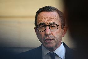 French PM Francois Bayrou meets party leaders in Paris - FA