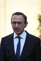 French PM Francois Bayrou meets party leaders in Paris - FA