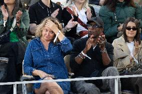 2025 French Open - Celebrities In Stands Night 9