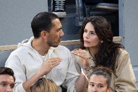 2025 French Open - Celebrities In Stands Night 9