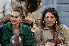 2025 French Open - Celebrities In Stands Night 9