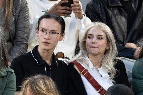 2025 French Open - Celebrities In Stands Night 9