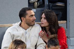 2025 French Open - Celebrities In Stands Night 9