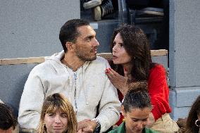 2025 French Open - Celebrities In Stands Night 9