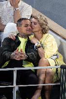 2025 French Open - Celebrities In Stands Night 9