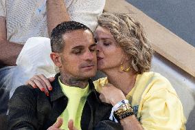 2025 French Open - Celebrities In Stands Night 9