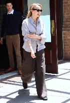 Jodie Comer Leaving Her Hotel - NYC