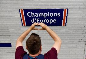 Paris Rebrands Europe Station to Celebrate PSG’s European Glory