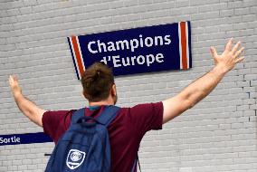 Paris Rebrands Europe Station to Celebrate PSG’s European Glory