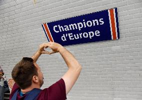 Paris Rebrands Europe Station to Celebrate PSG’s European Glory