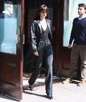 Dakota Johnson Leaving Her Hotel - NYC