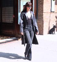 Dakota Johnson Leaving Her Hotel - NYC