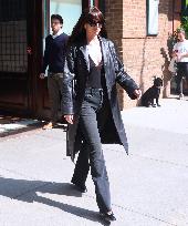 Dakota Johnson Leaving Her Hotel - NYC