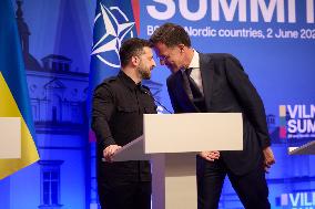 Vilnius Summit - Baltic Nine and Nordic Leaders Meet - Lithuania