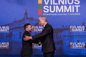 Vilnius Summit - Baltic Nine and Nordic Leaders Meet - Lithuania