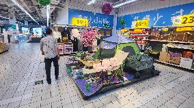 Walmart supermarket in Shanghai