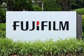 Fujifilm signage and logo