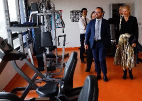Ministers Visit the House of Sport and Health - Clamart