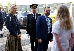 Ministers Visit the House of Sport and Health - Clamart