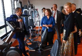 Ministers Visit the House of Sport and Health - Clamart