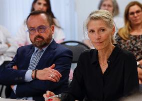 Ministers Visit the House of Sport and Health - Clamart