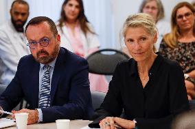 Ministers Visit the House of Sport and Health - Clamart