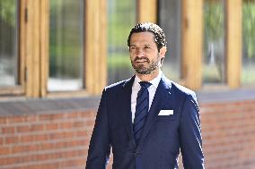 PRINCE CARL PHILIP IN TENSTA