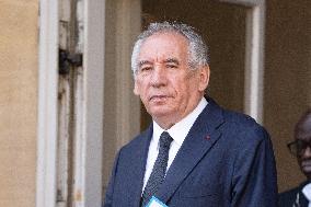 Francois Bayrou welcomes German Bundestag President - Paris AJ
