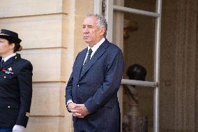 Francois Bayrou welcomes German Bundestag President - Paris AJ