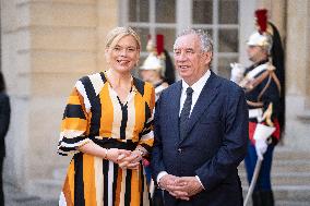 Francois Bayrou welcomes German Bundestag President - Paris AJ