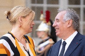 Francois Bayrou welcomes German Bundestag President - Paris AJ