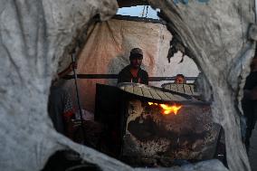Displaced People In Gaza - Palestine