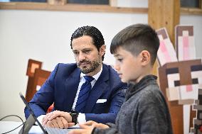 PRINCE CARL PHILIP IN TENSTA
