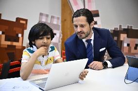 PRINCE CARL PHILIP IN TENSTA