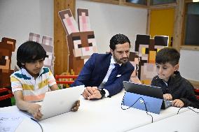 PRINCE CARL PHILIP IN TENSTA